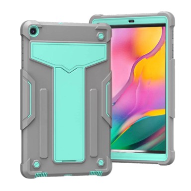 NIKCORP Oklopna maska za Samsung Galaxy Tab S8+/S7 FE/S7+ 12.4" sa stalkom i držačem za olovku, siva